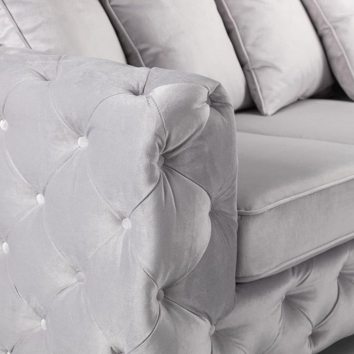 Ankara Silver 3+2 Seater Sofa