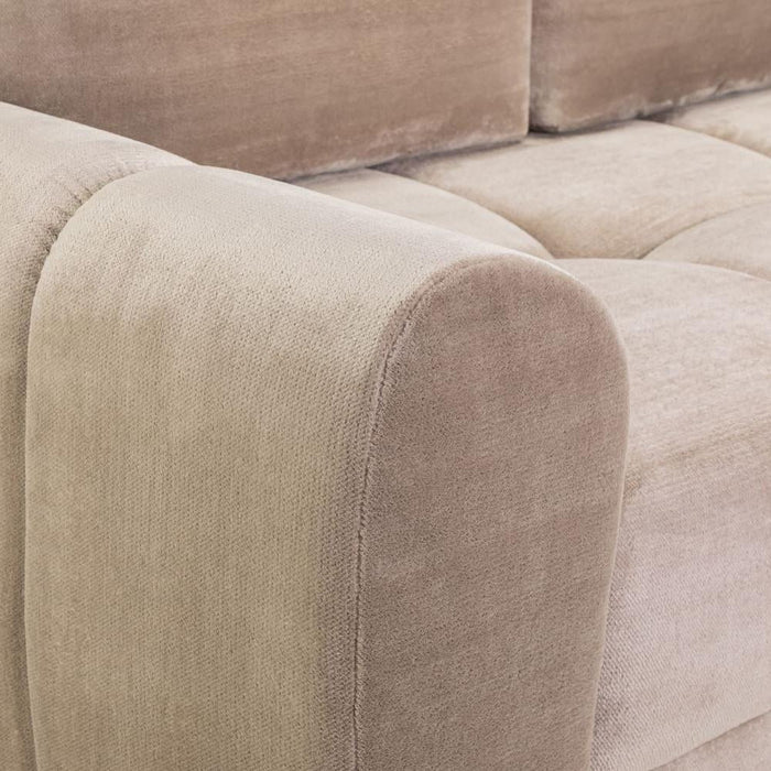 Azzuro Mocha Universal Corner Sofabed with Storage