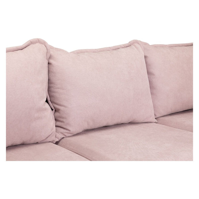 Briar Pink Left Hand Facing Corner Sofa