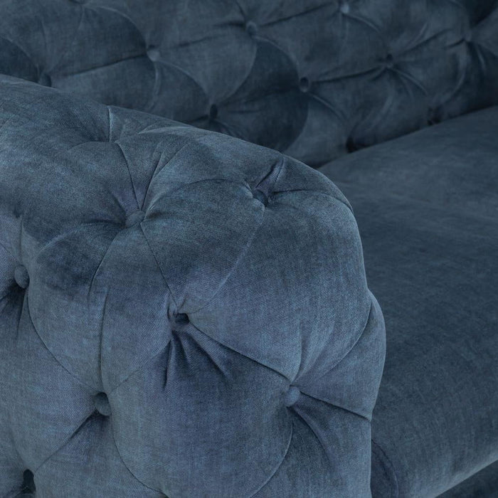 Chelsea Chesterfield Deep Ocean 2 Seater Sofa