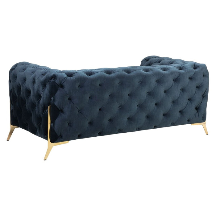Chelsea Chesterfield Deep Ocean 3+2 Seater Sofa