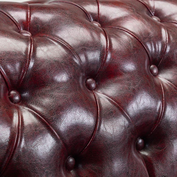 Chesterfield Oxblood Red 2 Seater Sofa