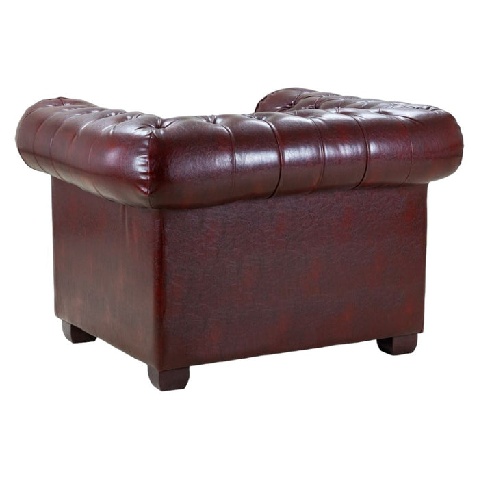 Chesterfield Oxblood Red Armchair