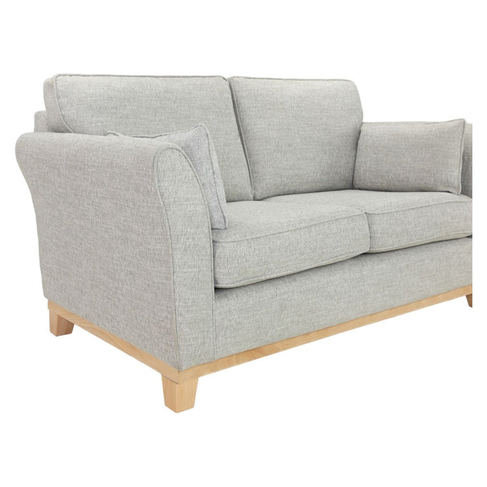 Delta Grey 3 Seater Sofa