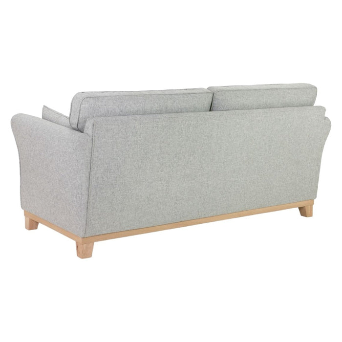 Delta Grey 3 Seater Sofa