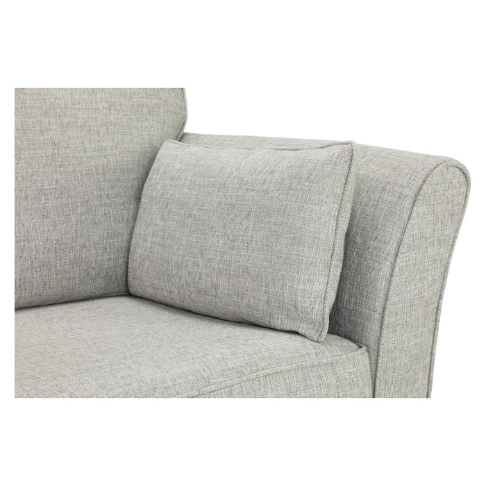 Delta Grey 4 Seater Sofa
