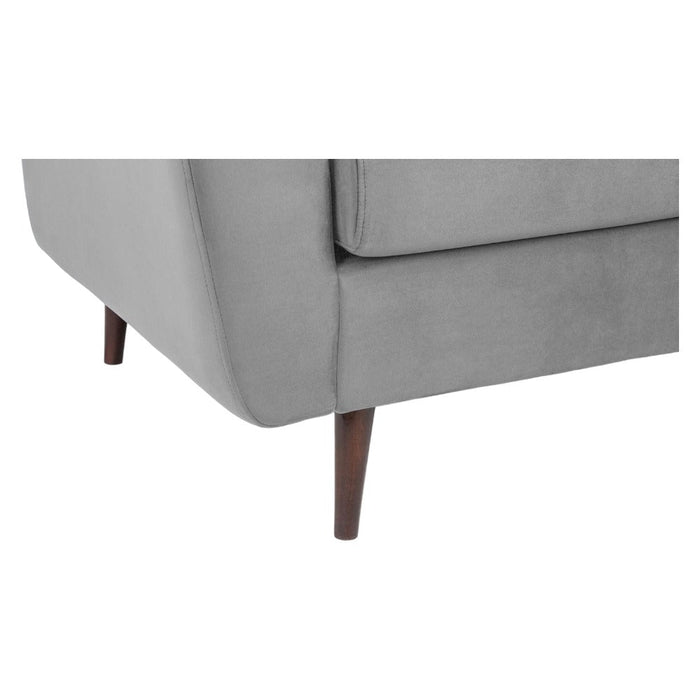 Halston Plush Grey 3+2 Seater Sofa
