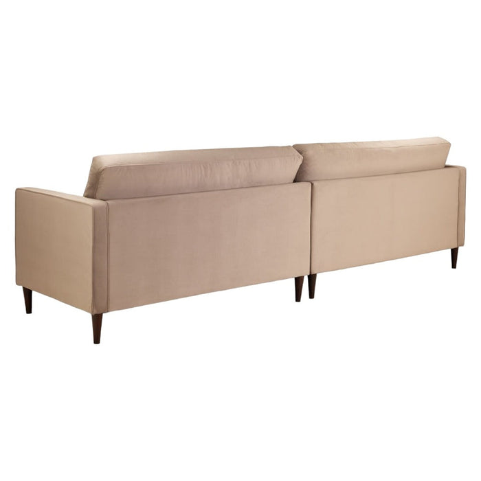 Harper Plush Beige 4 Seater Sofa
