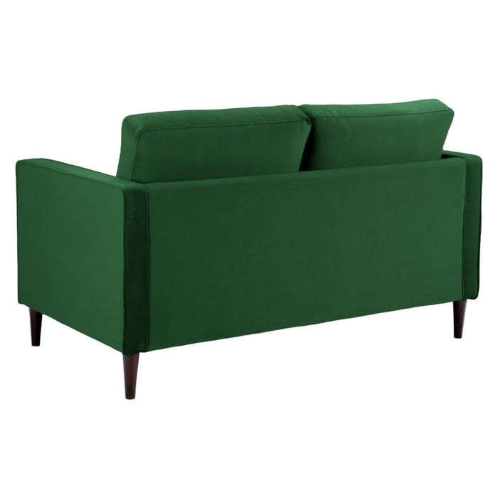 Harper Plush Green 2 Seater Sofa