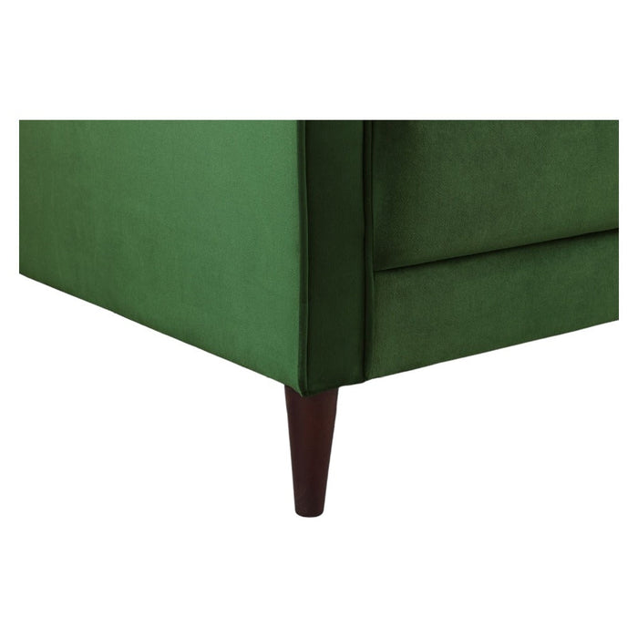 Harper Plush Green 3+2 Seater Sofa