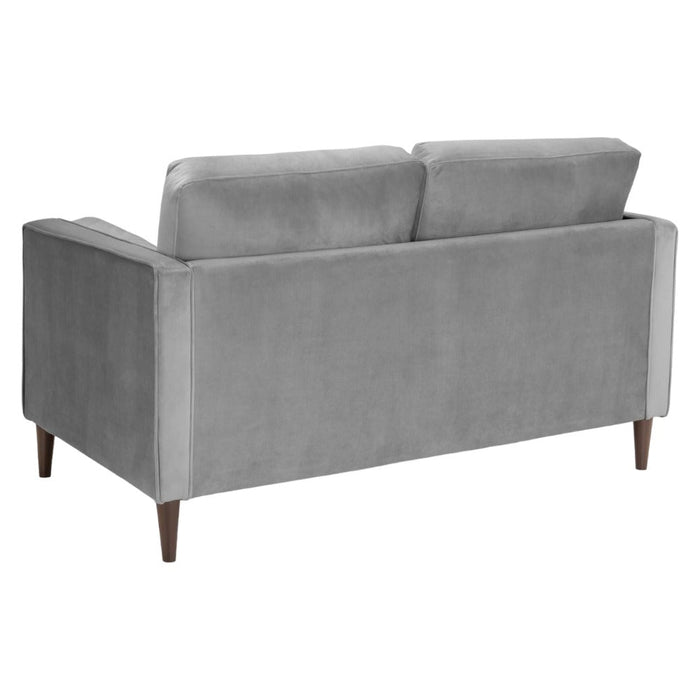 Harper Plush Grey 2 Seater Sofa