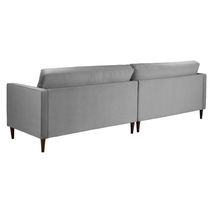 Harper Plush Grey 4 Seater Sofa