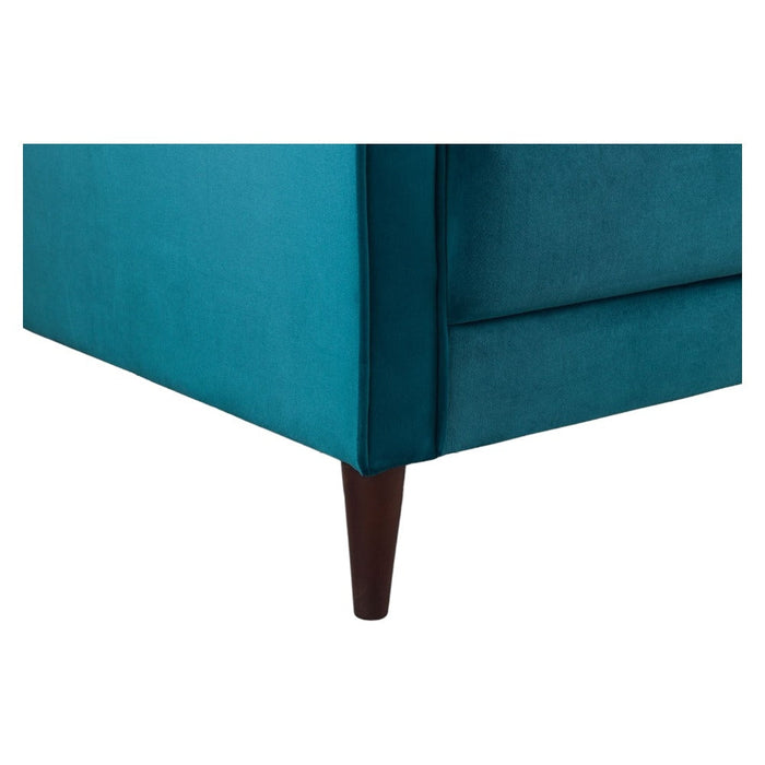 Harper Plush Teal 3+2 Seater Sofa
