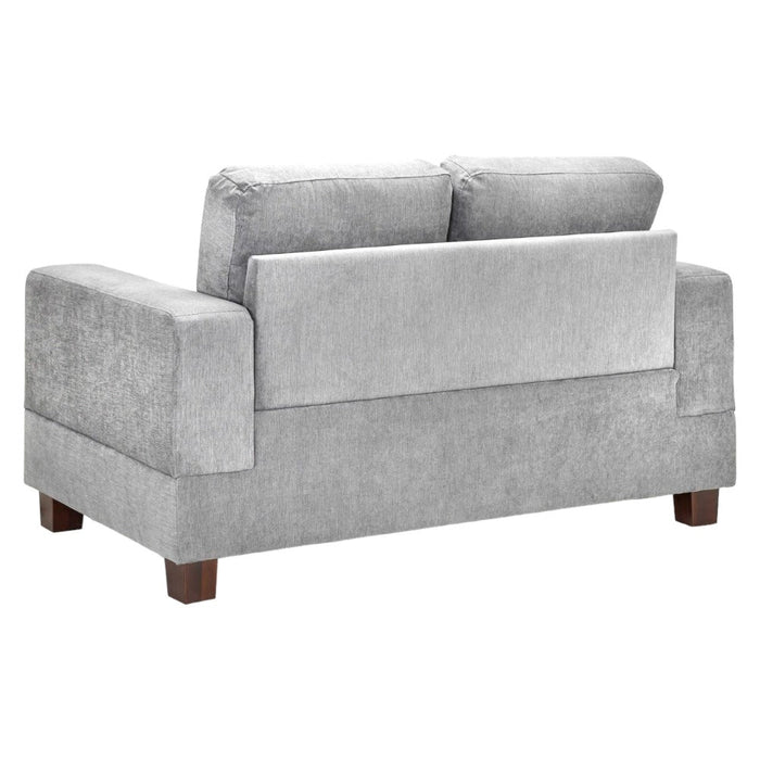 Jerry Grey 2 Seater Fabric Sofa