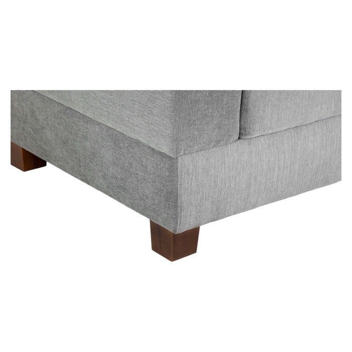 Jerry Grey 3+2 Seater Fabric Sofa