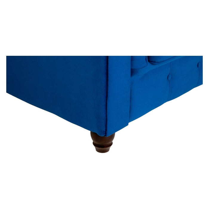 Kensington Flush Blue Large Corner Sofa
