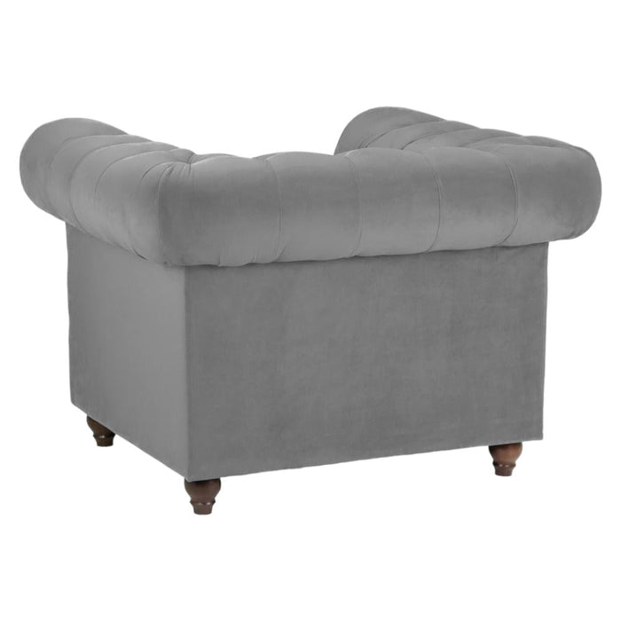 Kensington Flush Grey Armchair