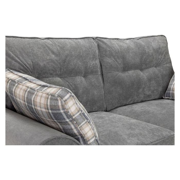 Maxwell Grey 3 Seater Sofa
