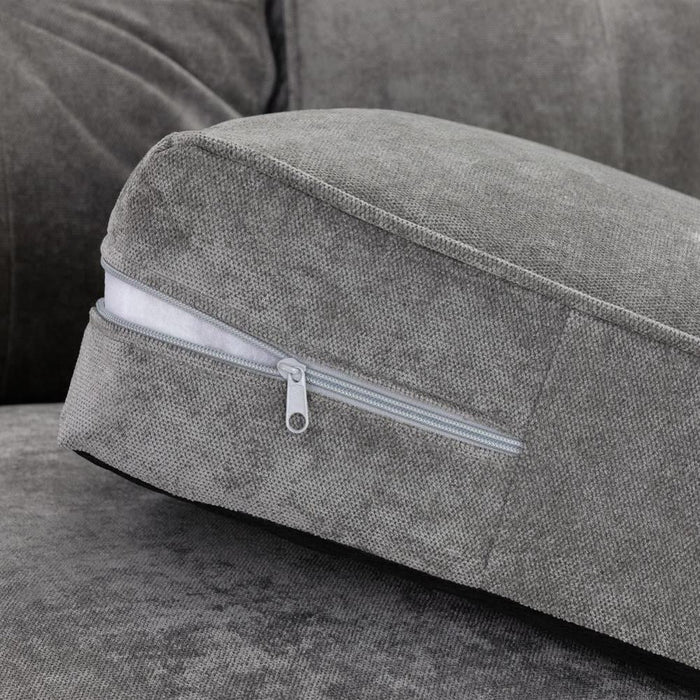 Maxwell Grey 3 Seater Sofa