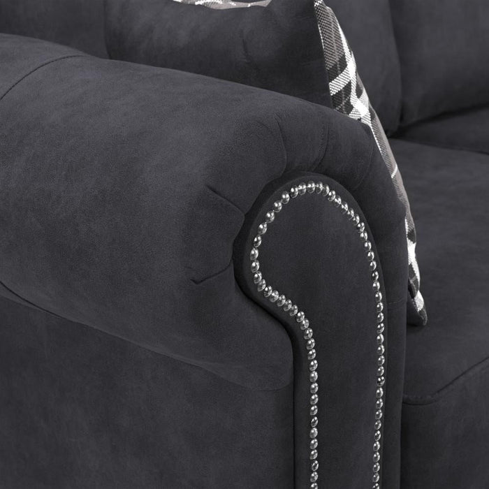 Oakland Charcoal 2 Seater Sofa