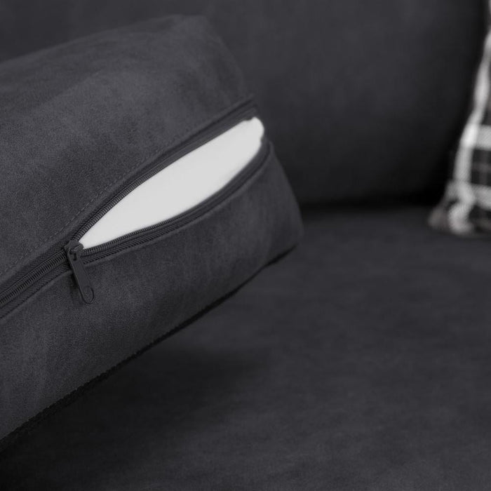 Oakland Charcoal 2 Seater Sofa