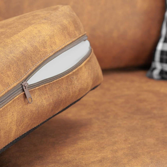Oakland Tan 2 Seater Sofa
