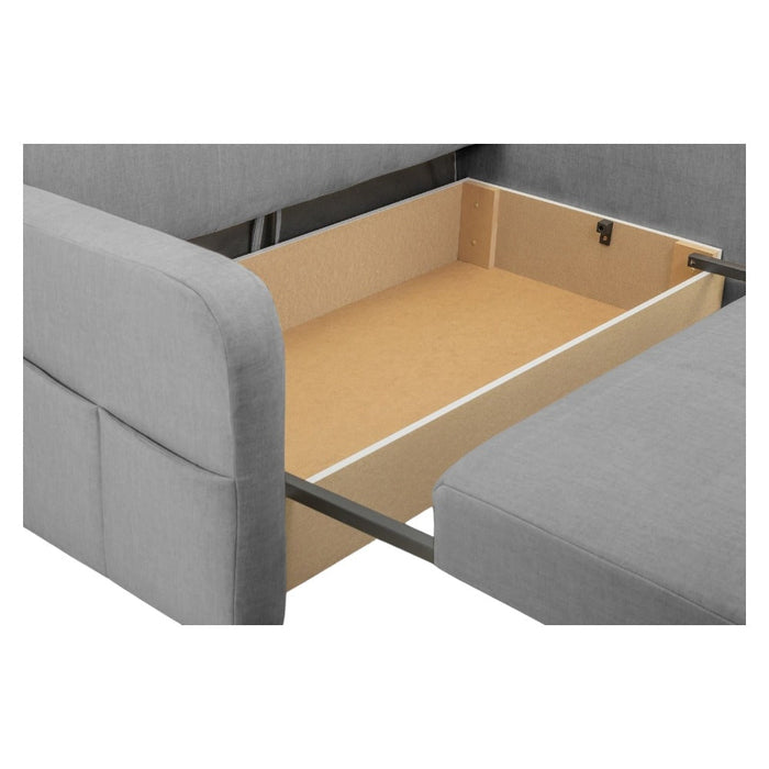 Penelope Grey 2 Seater Sofabed with Storage