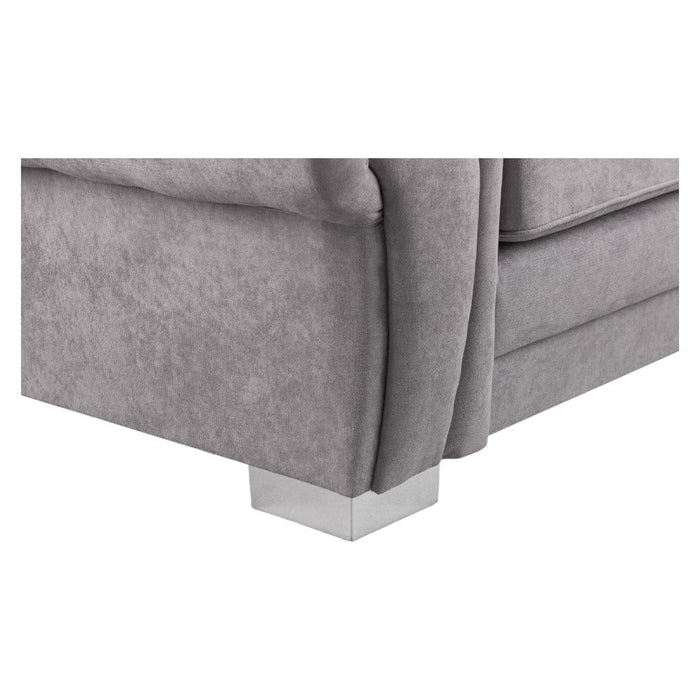 Verona Scatterback Grey Swivel Chair Sofa