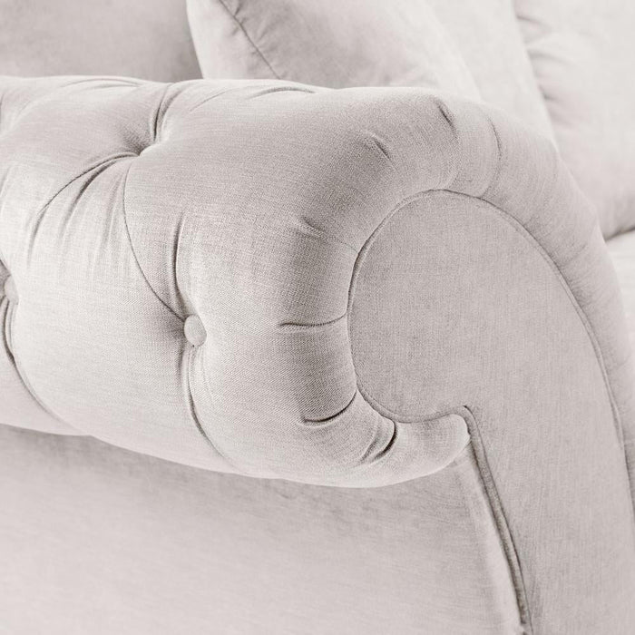 Windsor Fullback Stone 3 Seater Sofa