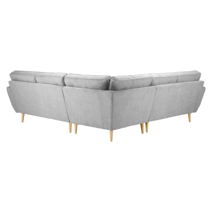 Zinc Grey Large Corner Sofa