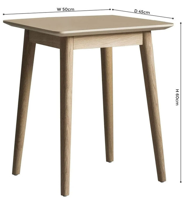Milano Oak Side Table