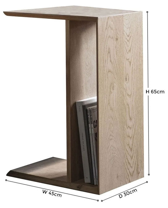 Milano Oak Supper Table