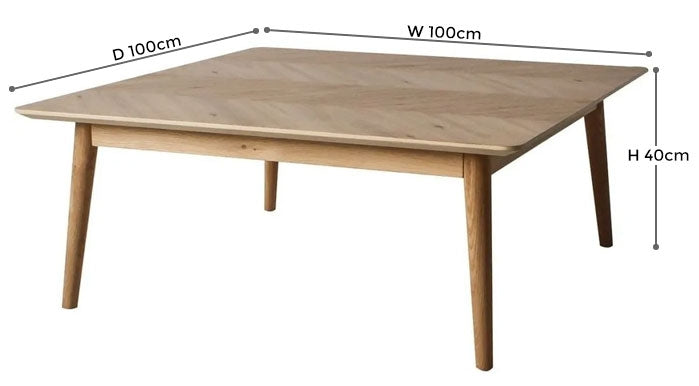 Milano Square Coffee Table