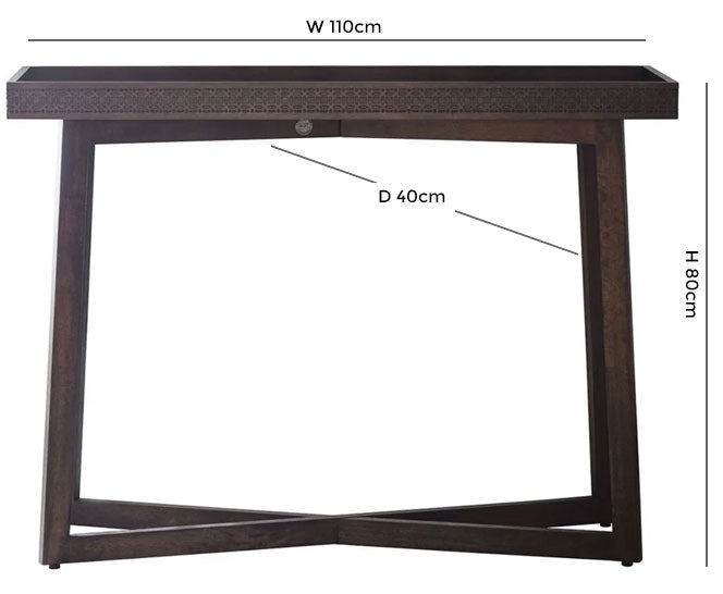 Boho Retreat Console Table
