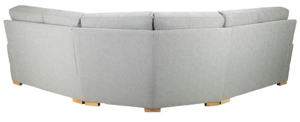 Bento Silver Large Corner Sofa