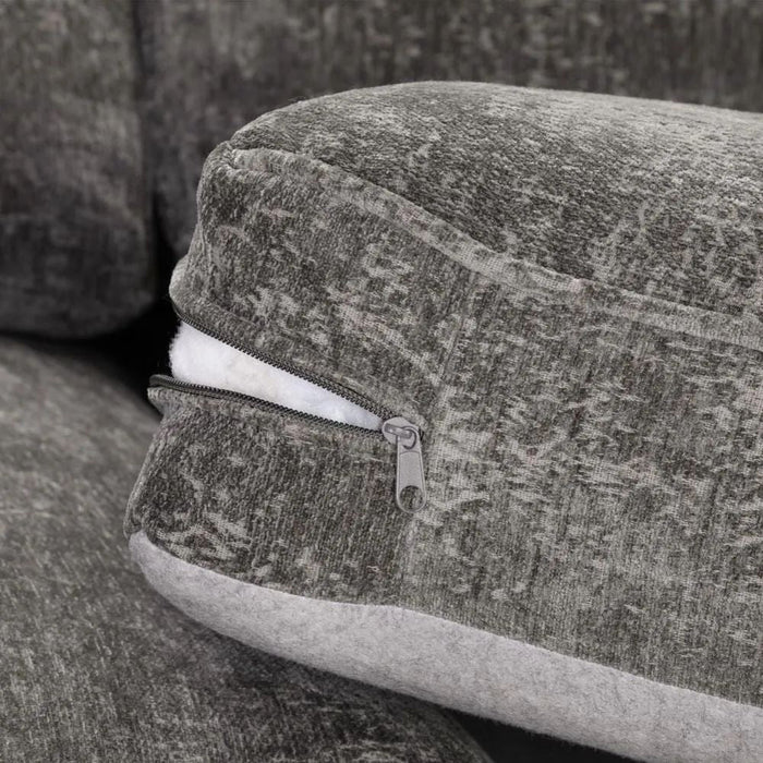 Astrid Grey 3+2 Seater Sofa