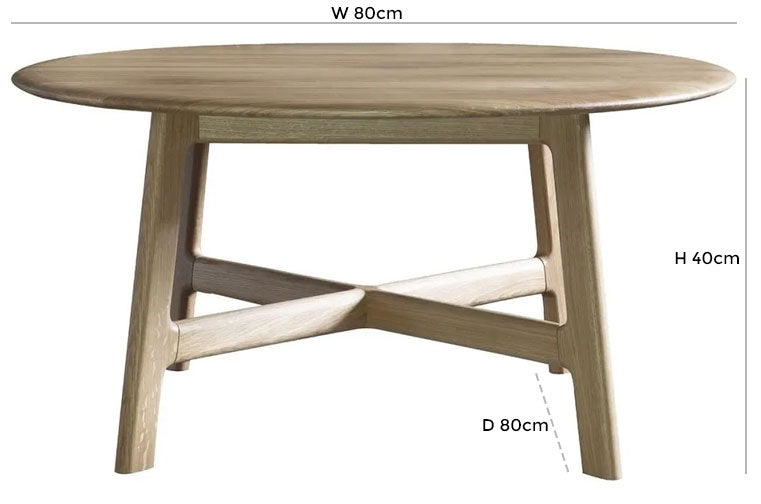 Madrid Round Coffee Table
