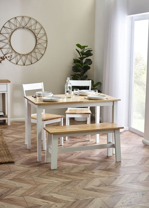 Linwood White Painted Dining Table - 4 Seater