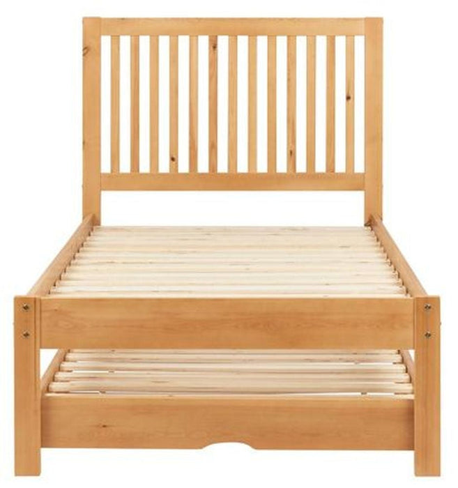 Buxton Honey Wooden Trundle Bed