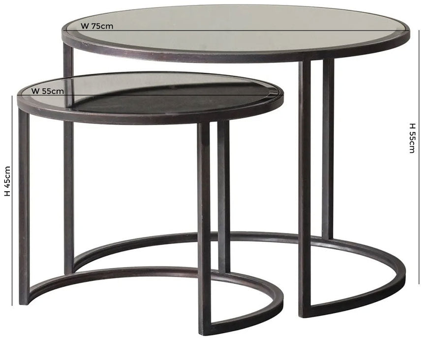 Argyle Coffee Table Nest of 2
