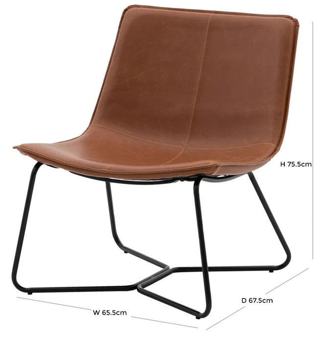 Hawking Brown Lounge Chair
