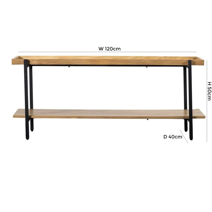 Torrington 120cm Oak TV Media Unit