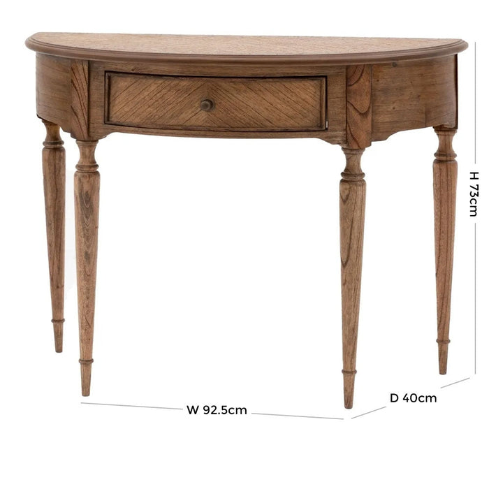 Highgrove Demi Lune Table