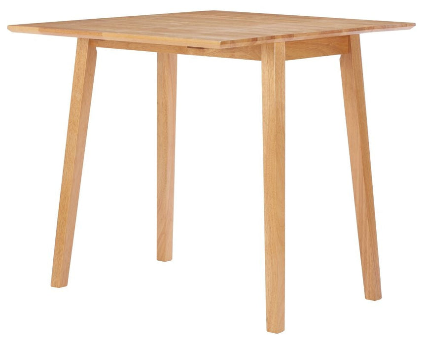 Oak Drop Leaf Dining Set - 39cm-75cm with 2 Chairs