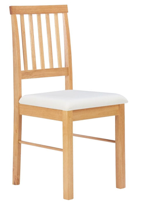 Oak Drop Leaf Dining Set - 39cm-75cm with 2 Chairs