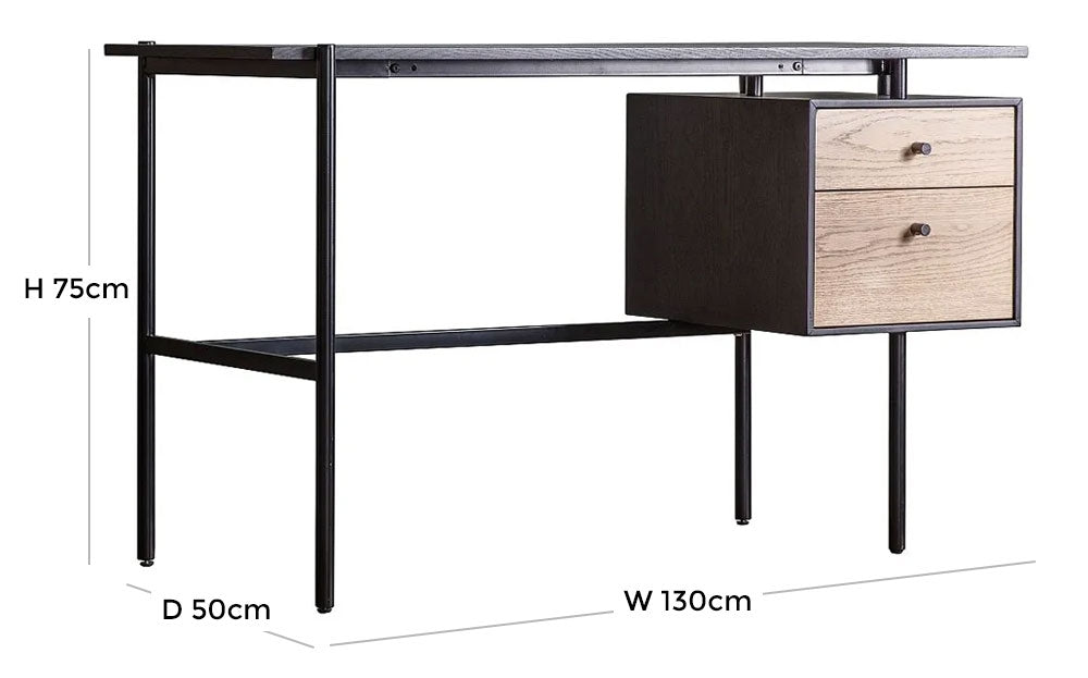 Carbury 2 Drawer Desk