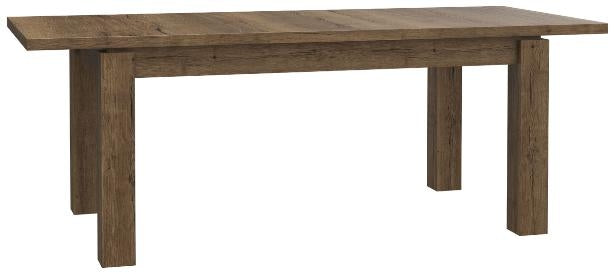 Corona Tabak Oak 6 Seater Extending Dining Table