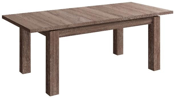 Corona Tabak Oak 6 Seater Extending Dining Table