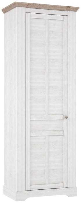 Illopa Oak Nelson and Snowy Oak Hallway Wardrobe
