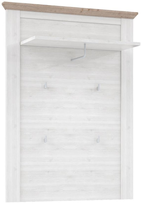 Illopa Oak Nelson and Snowy Oak Wall Panel